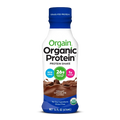 Front of 26g Organic Protein Grass Fed Protein Shake Creamy Chocolate Fudge Flavor in the 12 Shakes Size
