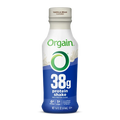 Front of bottle for Orgain 38g Protein Shake in vanilla bean flavor