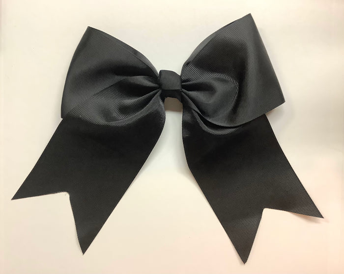 XL Black Bow with Tail