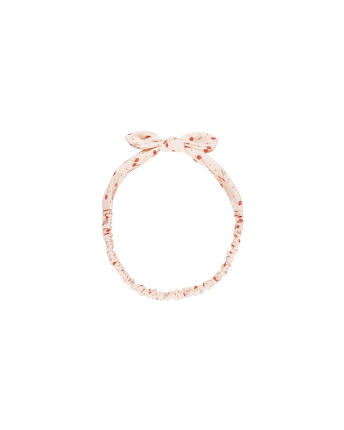 Baby Bow Headband - Cherries