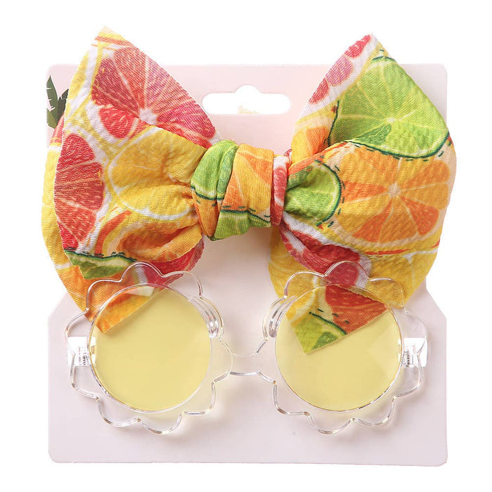Baby Girl  Sunglasses and Floral Headband