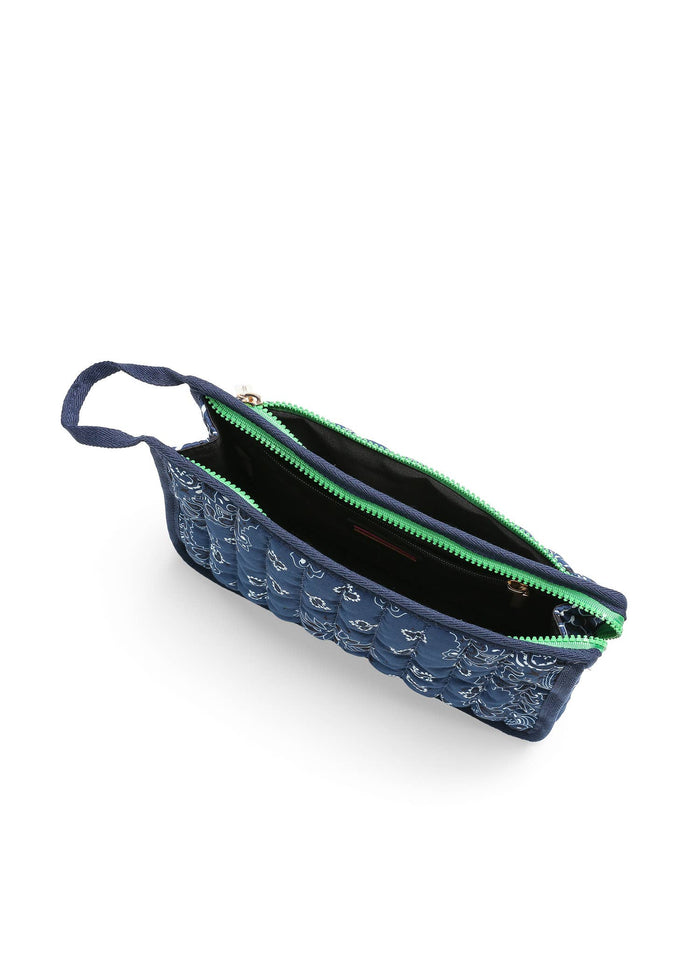 Bandana Print Pouch - Beau Navy