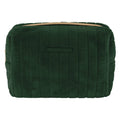 Beauty loaf Scarlett Emerald — fun accessory bag for beauty products, gift for her