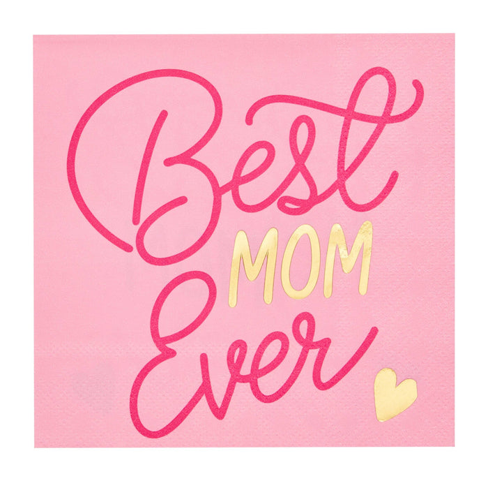 Best Mom Ever Cocktail Napkins