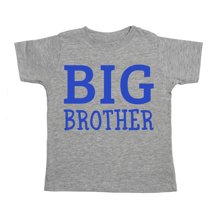 Big Bro big brother shirt — sibling announcement outfit, new baby gift