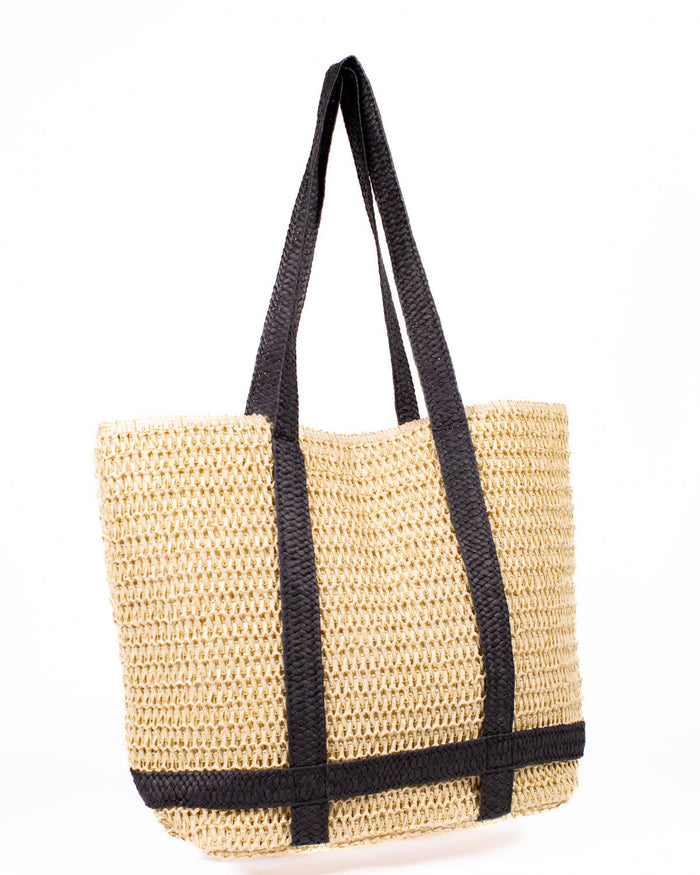Black Brittney Beach Tote
