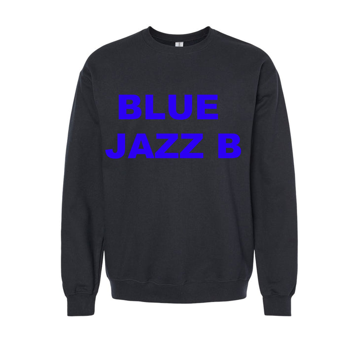 Blue Team Jazz B Crewneck - Black