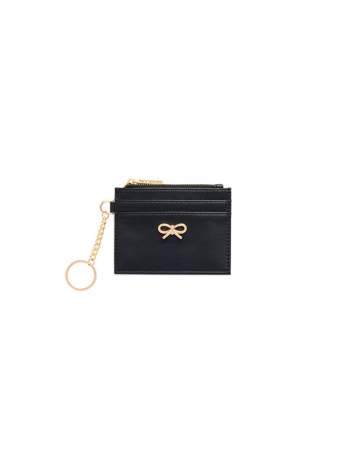 BOW CARD CASE/KEY RING