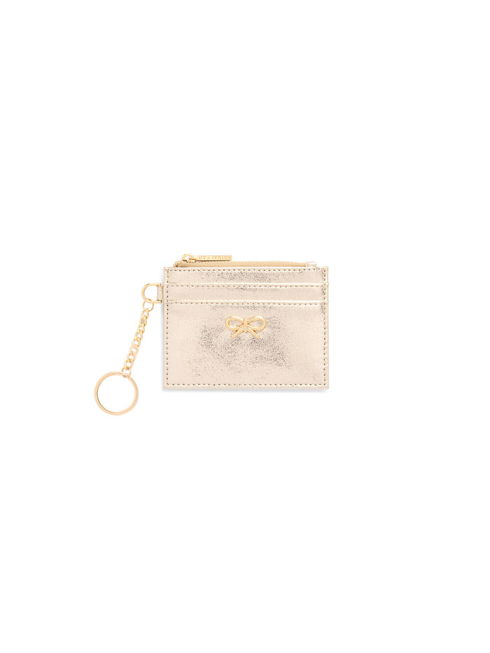 BOW CARD CASE/KEY RING