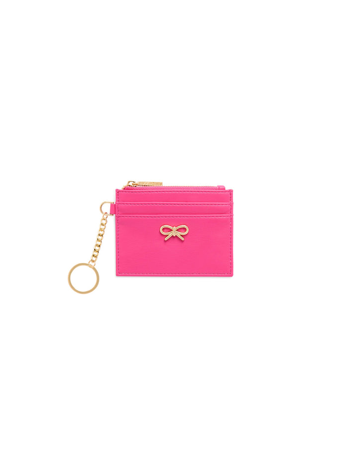BOW CARD CASE/KEY RING