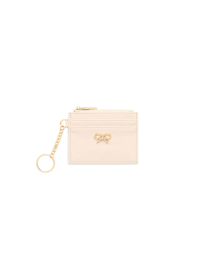 BOW CARD CASE/KEY RING