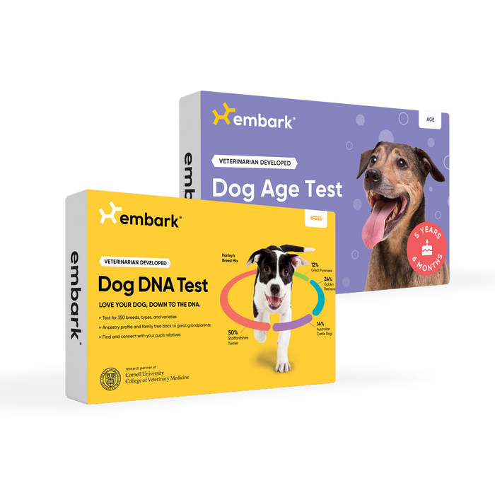 embark breed and age test for dogs
