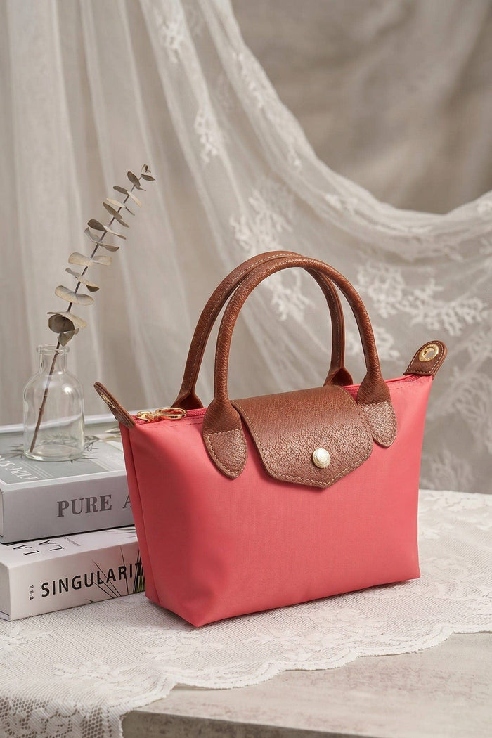 Britney Nylon Double Handle Crossbody Bag