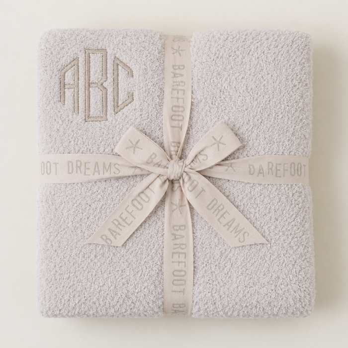 BSC -  Monogrammed Barefoot Dreams Blanket