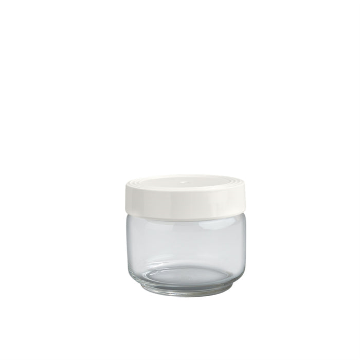 Nora Fleming Canister with Melamine Top medium — shown with mini attachment