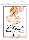 Cheers greeting card — celebration and birthday card