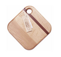 Cheese square board maple cutting board — entertaining and housewarming gift