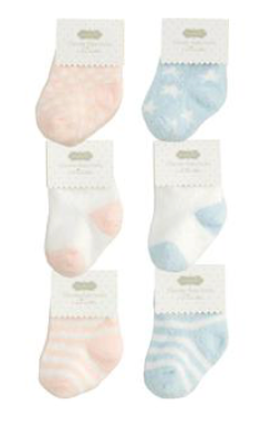Chenille Baby Socks