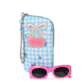 Cherry Wristlet Case and Sunglasses