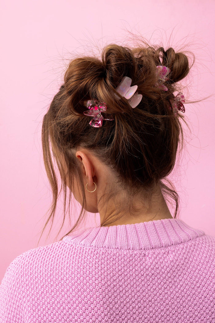 Claw Hair Clip Set - 4 Pc Set