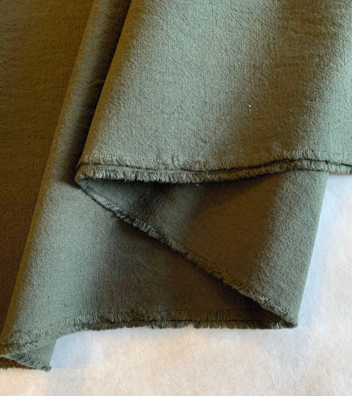 Cosmo - Cotton/Linen Blend Canvas - Forest Green