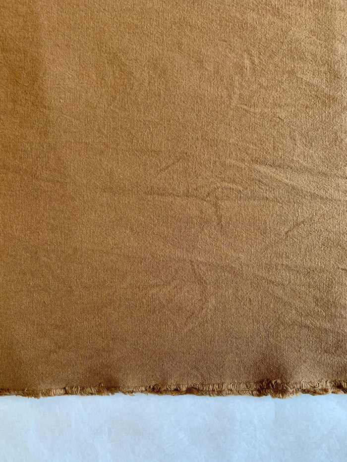 Cosmo - Cotton/Linen Blend Canvas - Khaki Brown