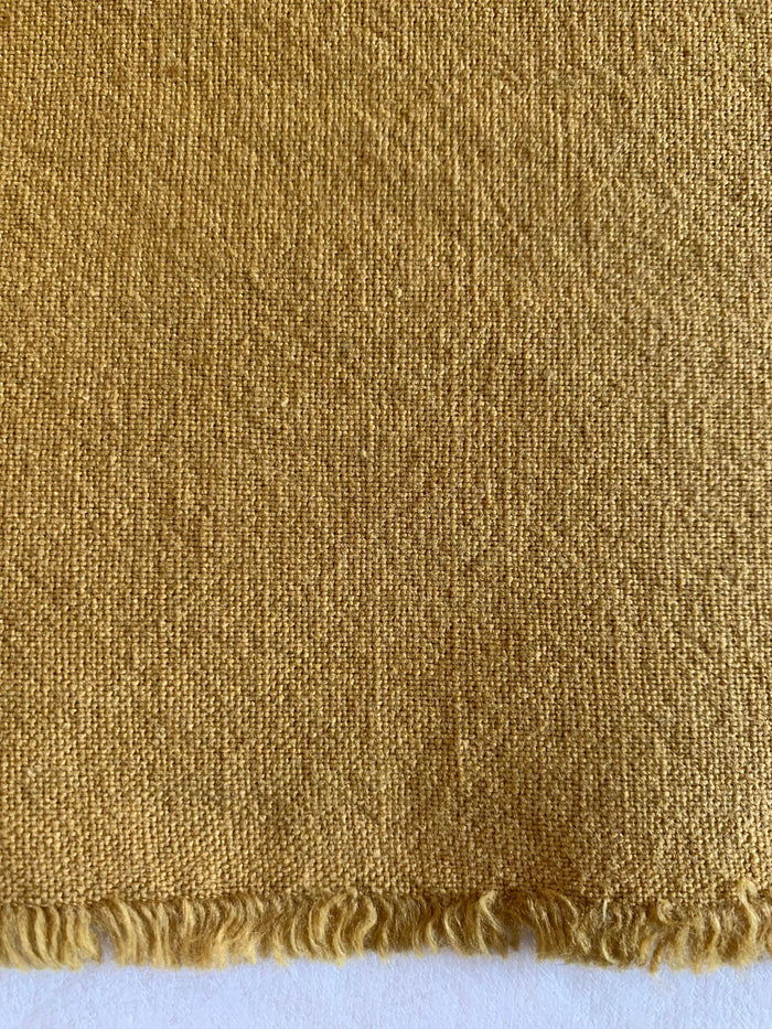 Cosmo - Cotton/Linen Blend Canvas - Mustard Yellow