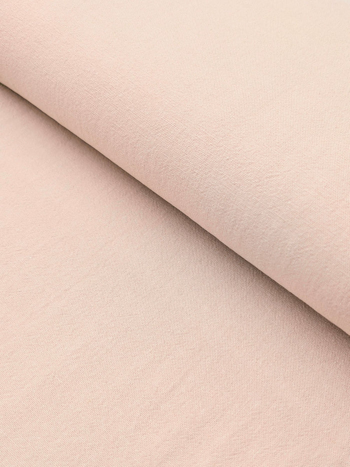 Cosmo - Cotton/Linen Canvas Fabric - Palest Pink