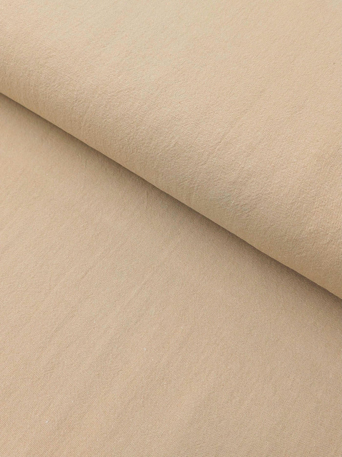 Cosmo - Cotton/Linen Canvas Fabric - Sandy Beige