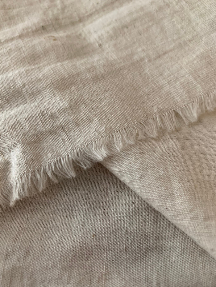 Cosmo Japanese cotton linen fabric AD5192-KN natural beige