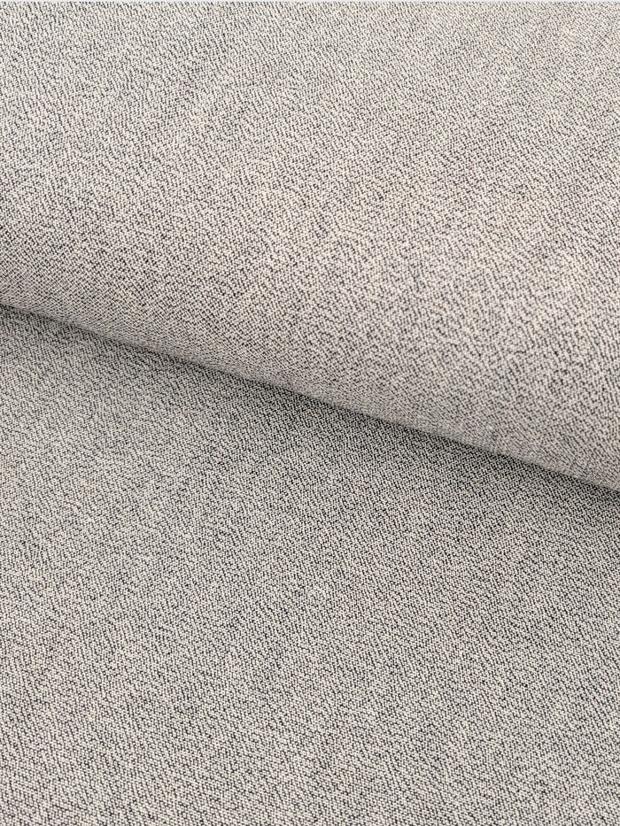 Cosmo - Heathered Yarn Dyed Cotton Fabric - White