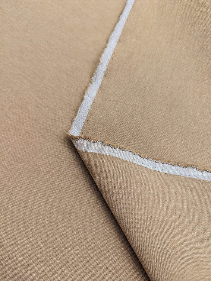 Cosmo - Japanese Yarn Dyed Cotton - Tan