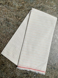 Cosmo - PRE-CUT Half Meter Stripe Yarn Dyed Cotton Taupe - Mixed Colors