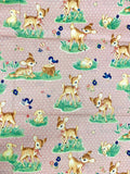 Cosmo - PRE-CUT Un/Nö Delightful Deer Cotton Fabric - Pink