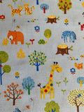 Cosmo - SALE Happy Forest Cotton - Blue