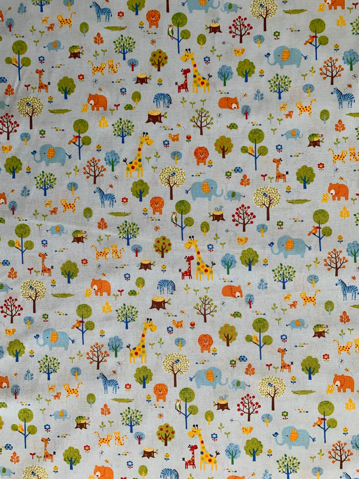Cosmo - SALE Happy Forest Cotton - Blue
