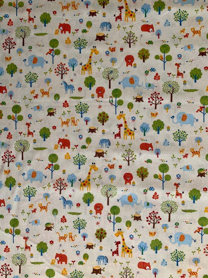 Cosmo - SALE Happy Forest Cotton - Cream