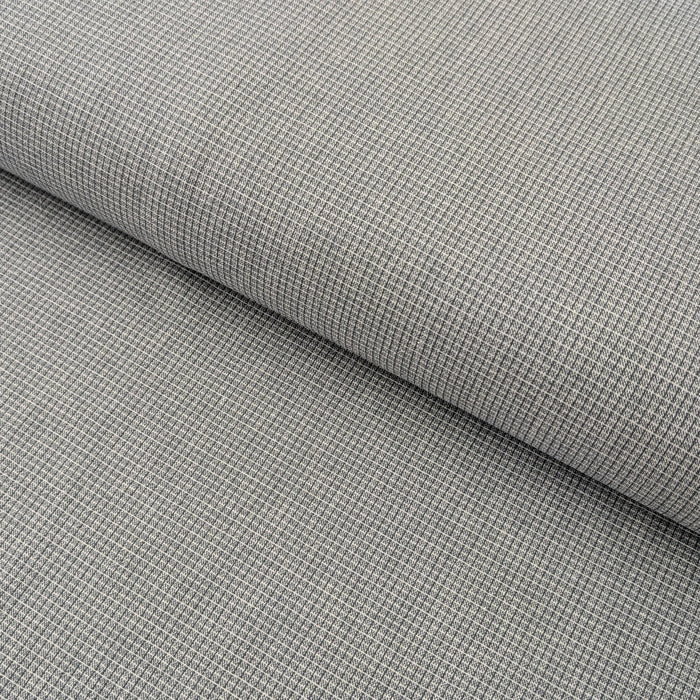 NEW Cosmo Small Grid Japanese yarn dyed cotton fabric AY20180H-1 D light blue