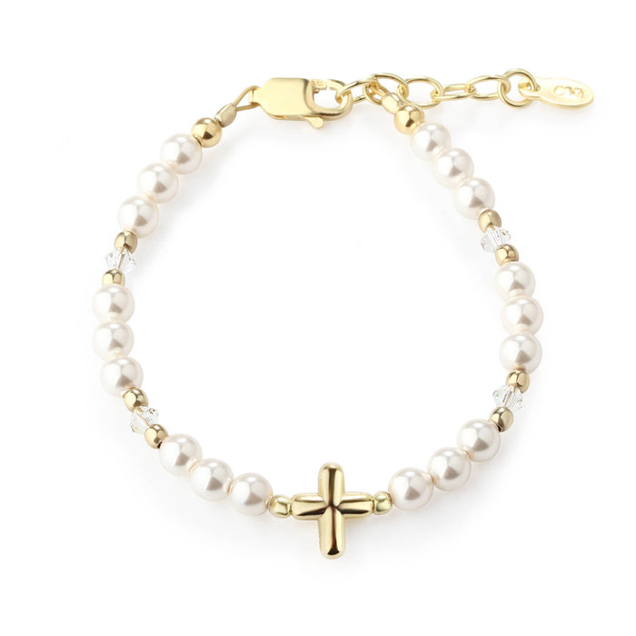 Cross Bracelet Baptism & Communion Gift