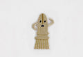 Daruma - Embroidered Sticker - #11 Haniwa