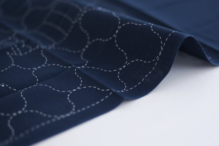 Daruma - Tako-Age Clothe Cotton Sashiko Fukin Sampler Cloth - Blue or White