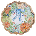 Fall Hydrangea Wavy Edge Platter Rosanne Beck