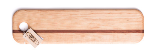 French bread board maple cutting board — entertaining and housewarming gift