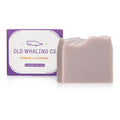 French Lavender Bar Soap and packaging on white background