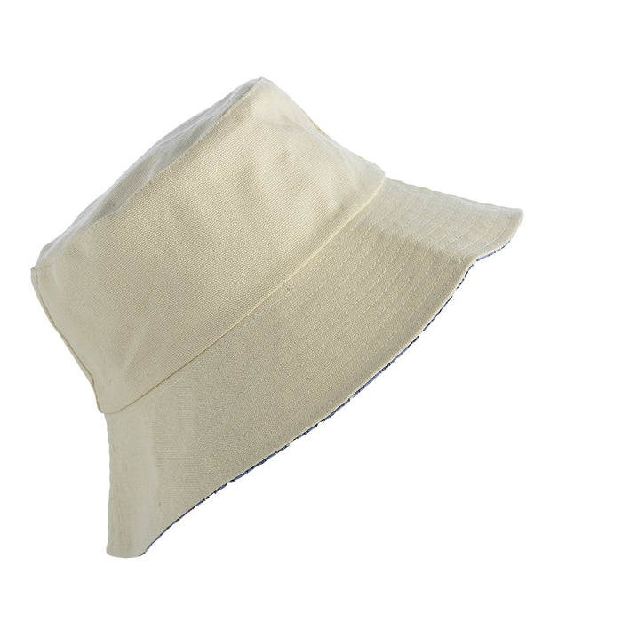 Georgia reversible bucket hat — shown being worn
