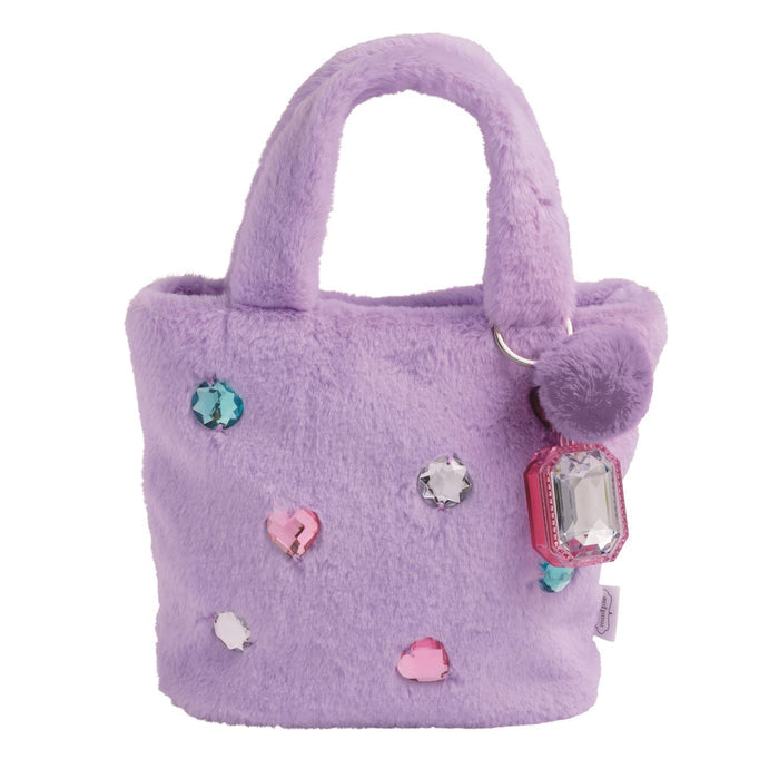 Glitzy Purses With Lip Gloss Keychain