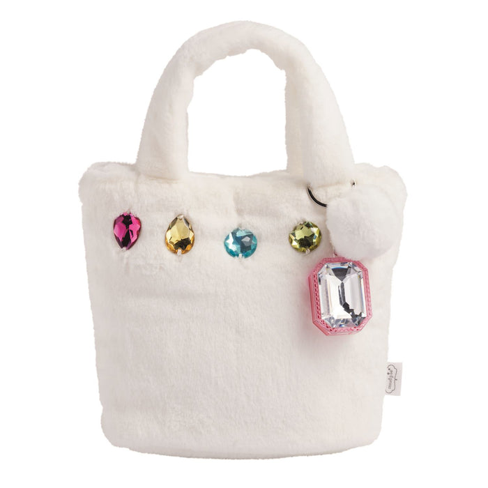 Glitzy Purses With Lip Gloss Keychain