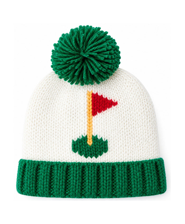 Golf Flag Bobble Hat