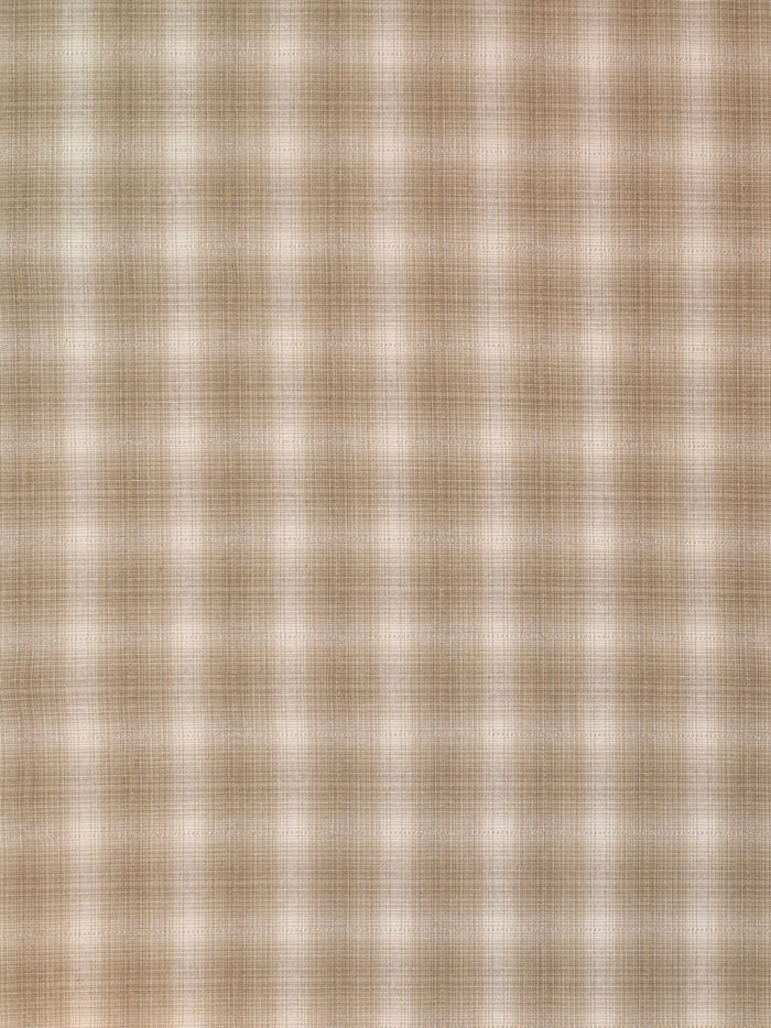 Handworks - Ombre Glen Plaid Yarn Dyed Cotton Fabric - Beige