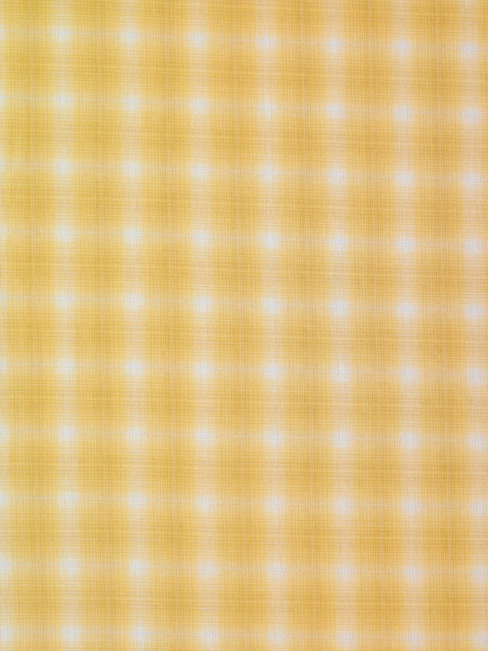 Handworks - Ombre Glen Plaid Yarn Dyed Cotton Fabric - Yellow